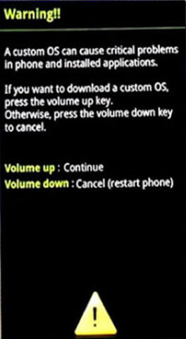 Samsung-Android-Download-Mode-Options
