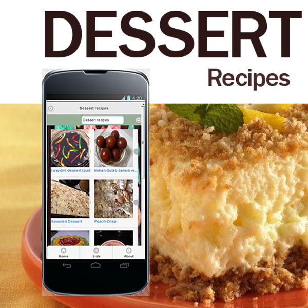 Dessert recipes Screenshot