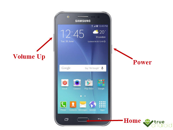Samsung Galaxy J5 Recovery Mode