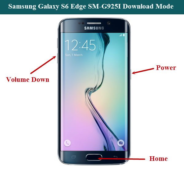 Samsung Galaxy S6 Edge SM-G925I Download Mode