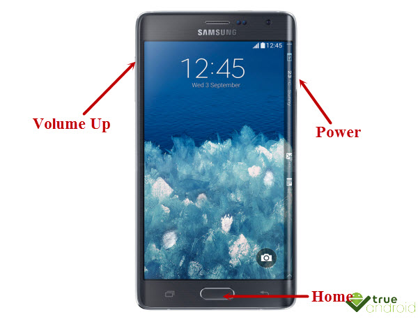 Samsung Galaxy Note Edge Recovery Mode