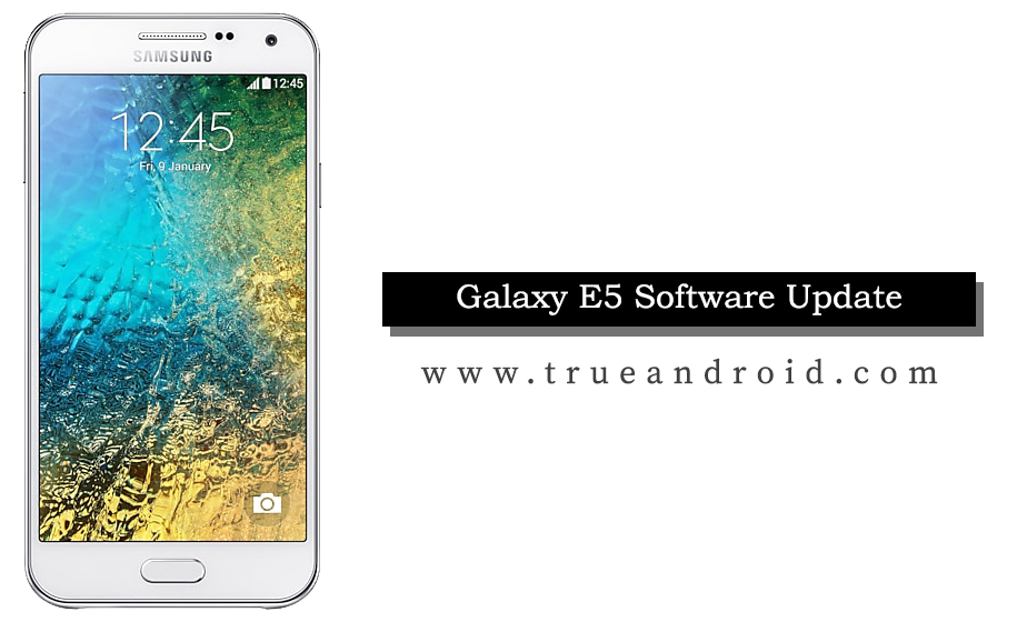 Galaxy E5 Software Update