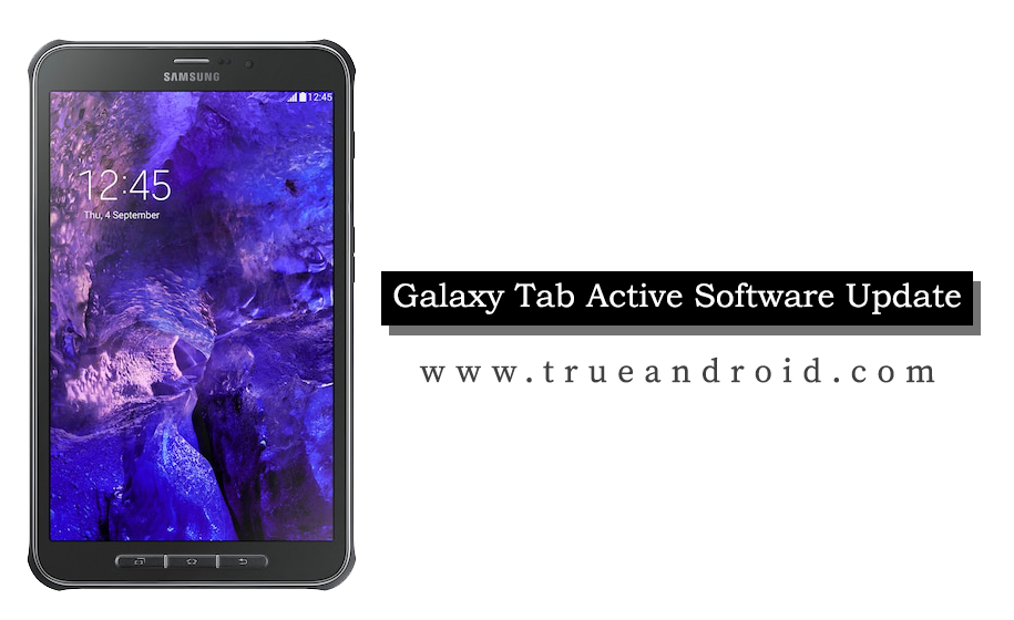 Galaxy Tab Active Software Update