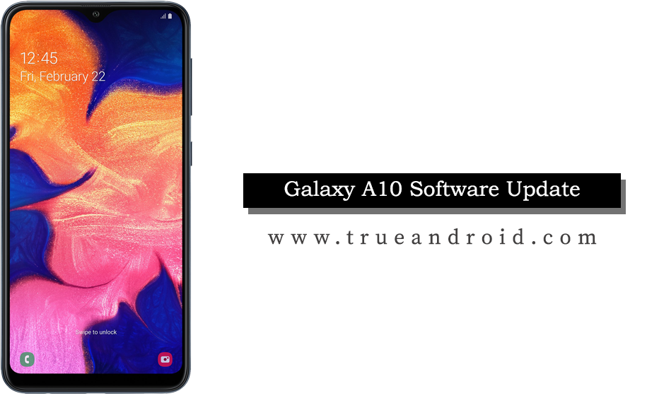 Galaxy A10 Software Update
