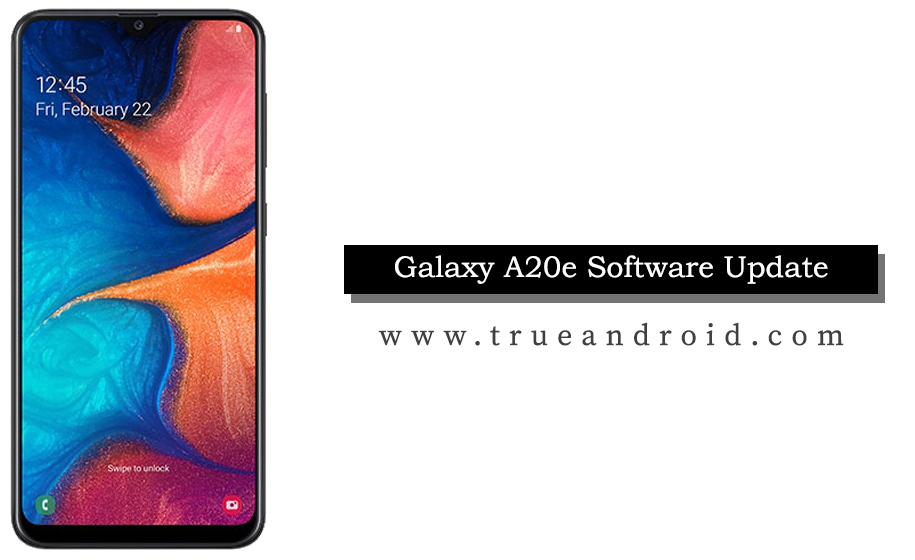 Galaxy A20e Software Update